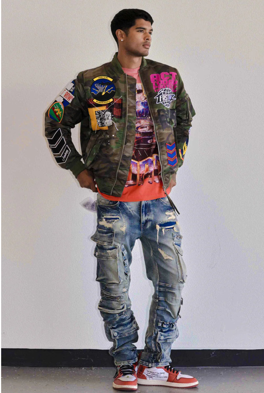 Act Today Multi Patch Jacket