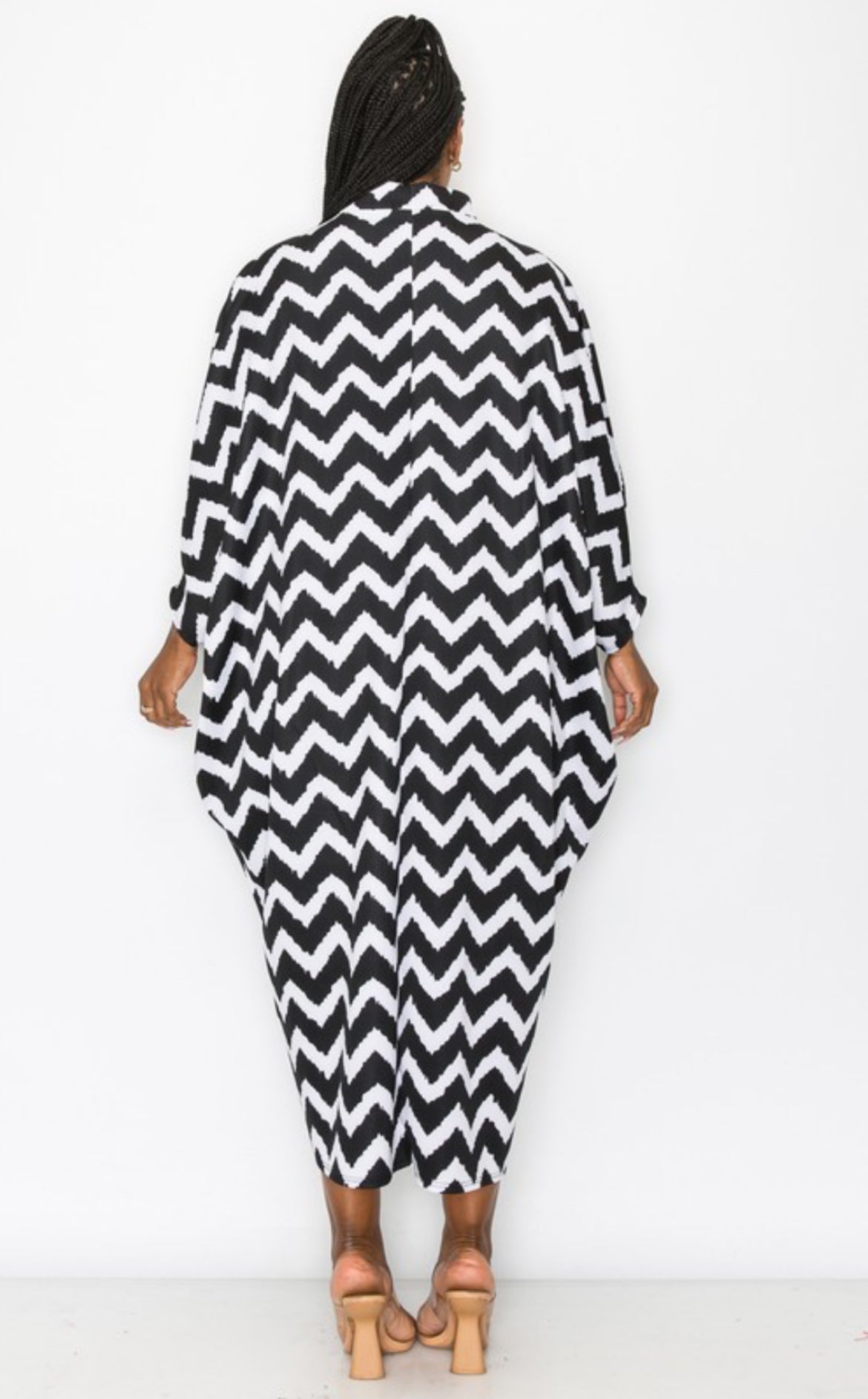 Kaftan Cape Dress