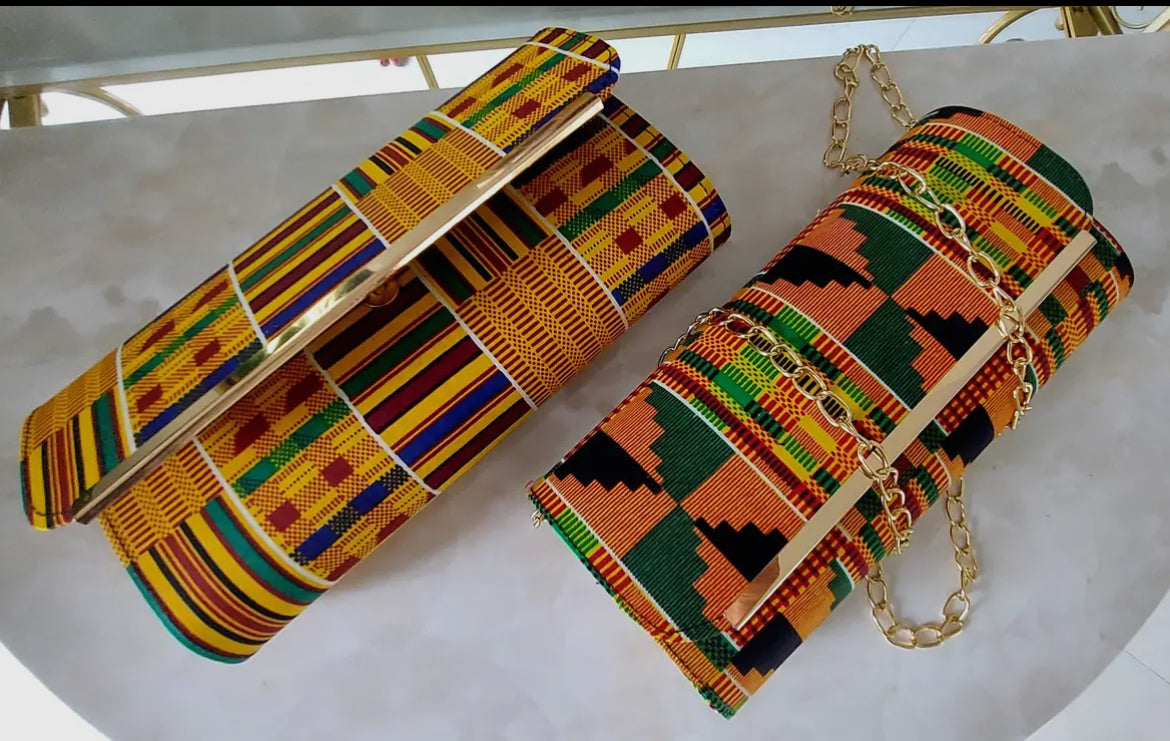 The Kente Clutch