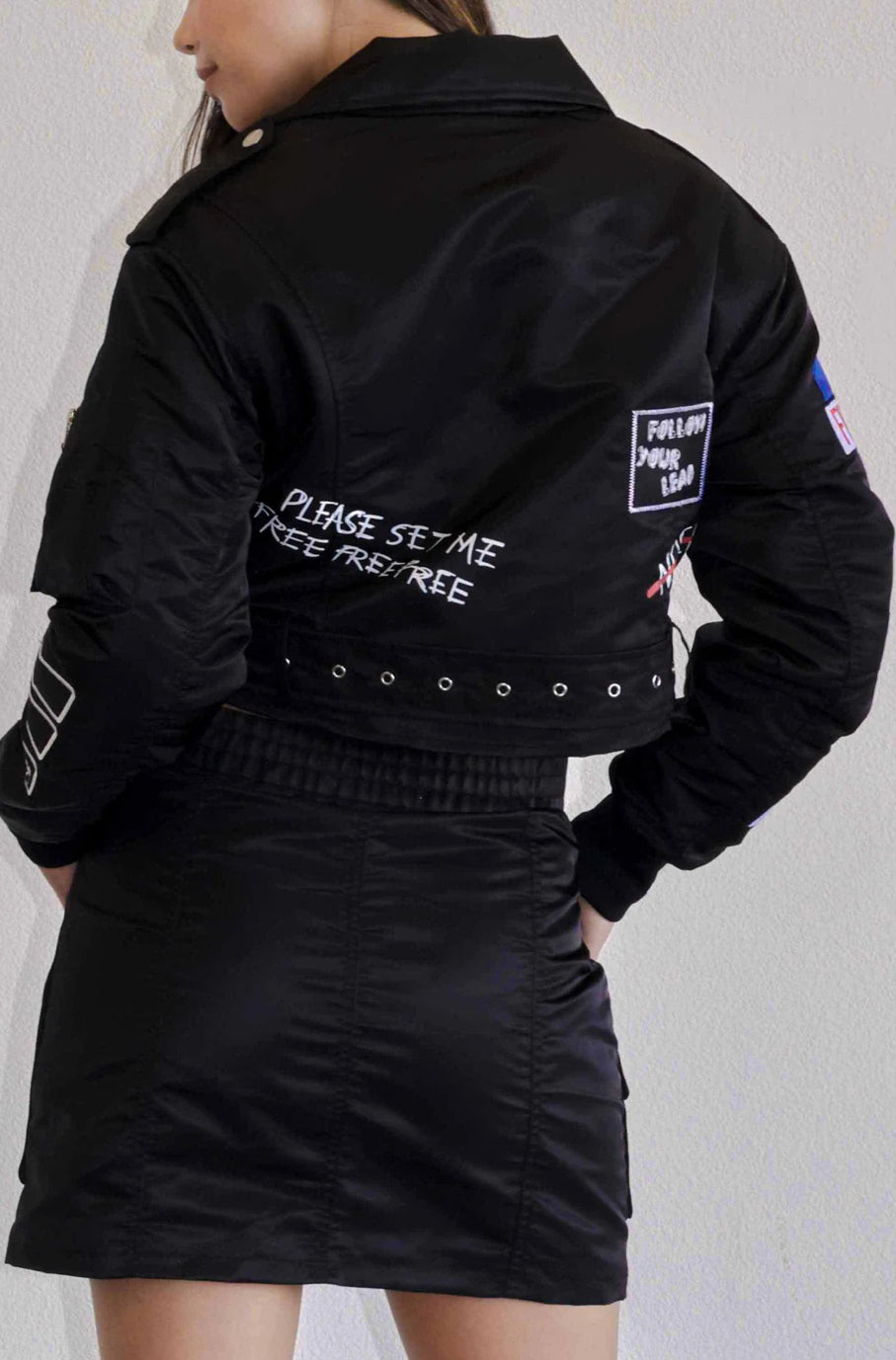 True Freedom Nylon Rider Jacket