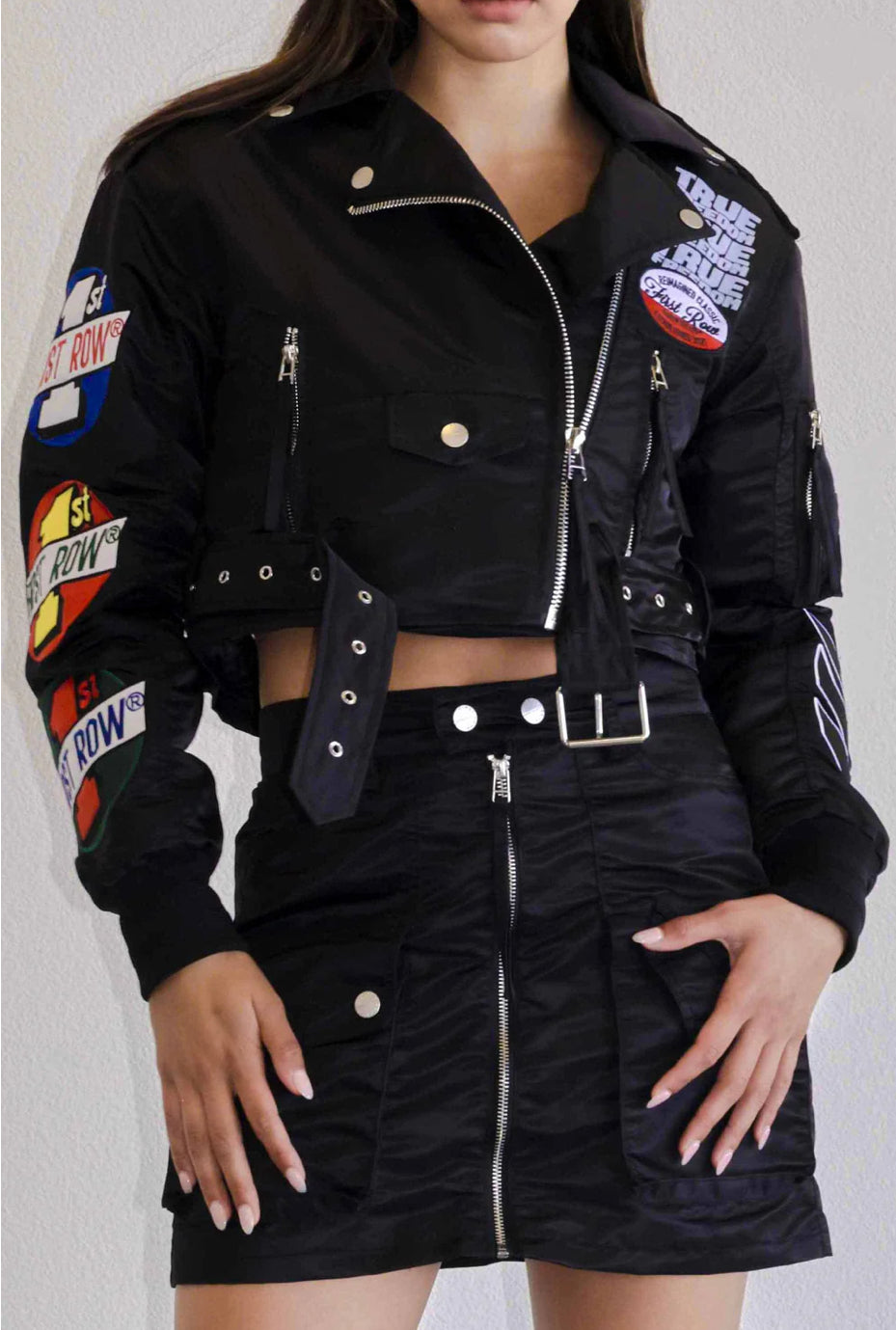 True Freedom Nylon Rider Jacket