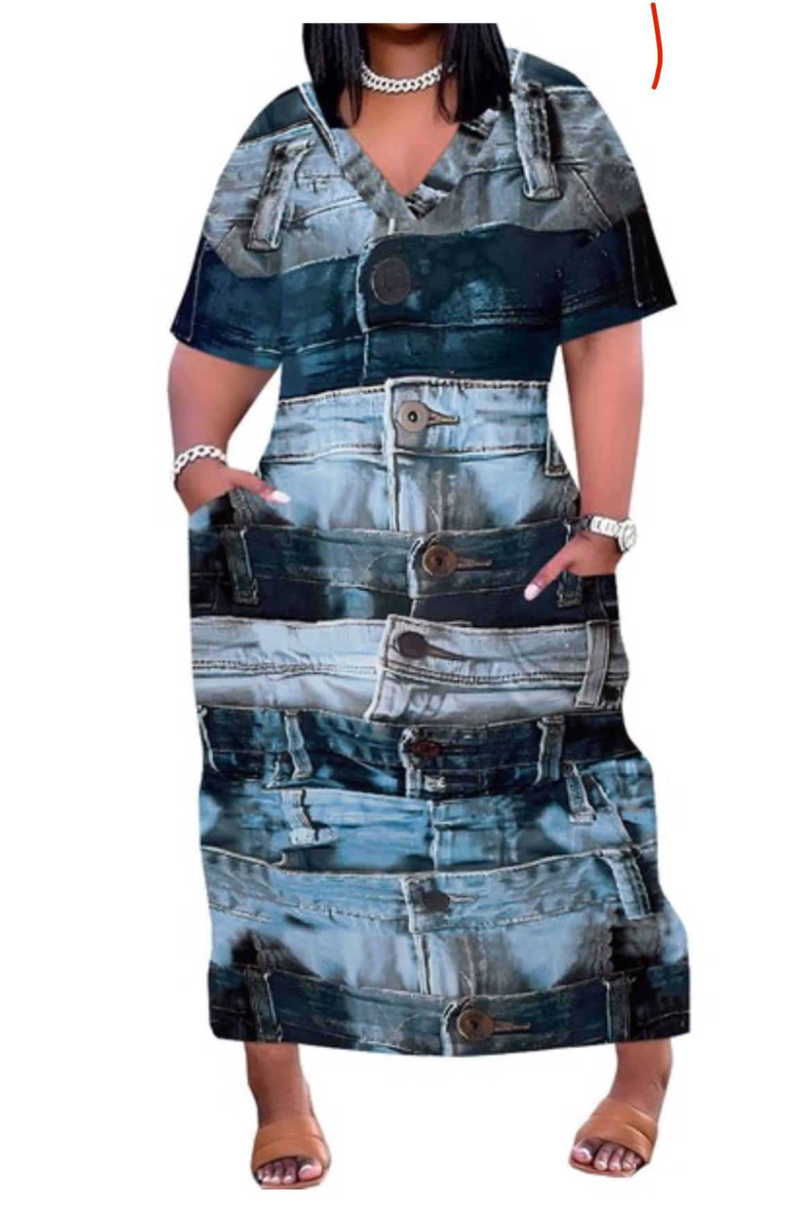 Printed in Denim