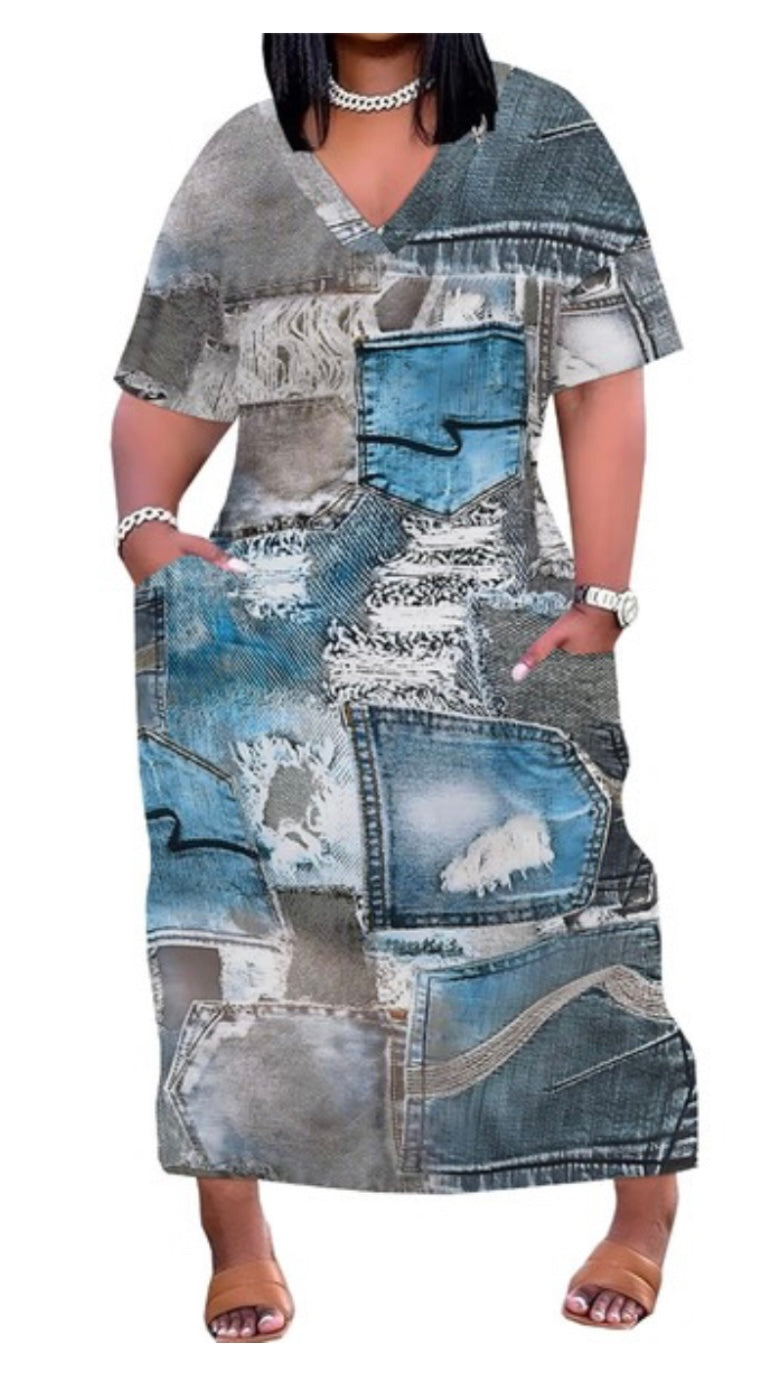 Printed in Denim