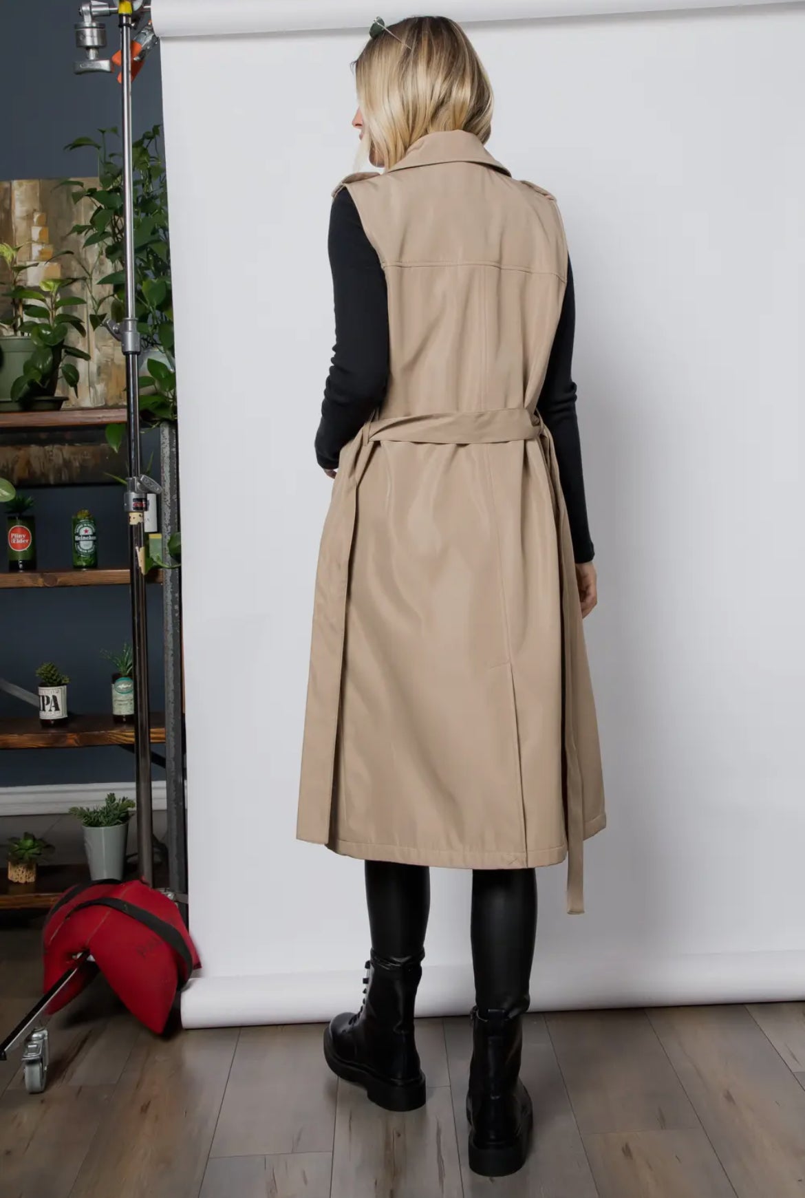 Trench Coat Vest