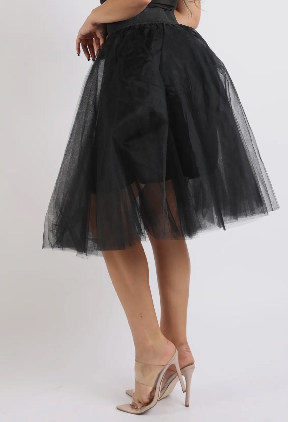 Black Tulle Skirt