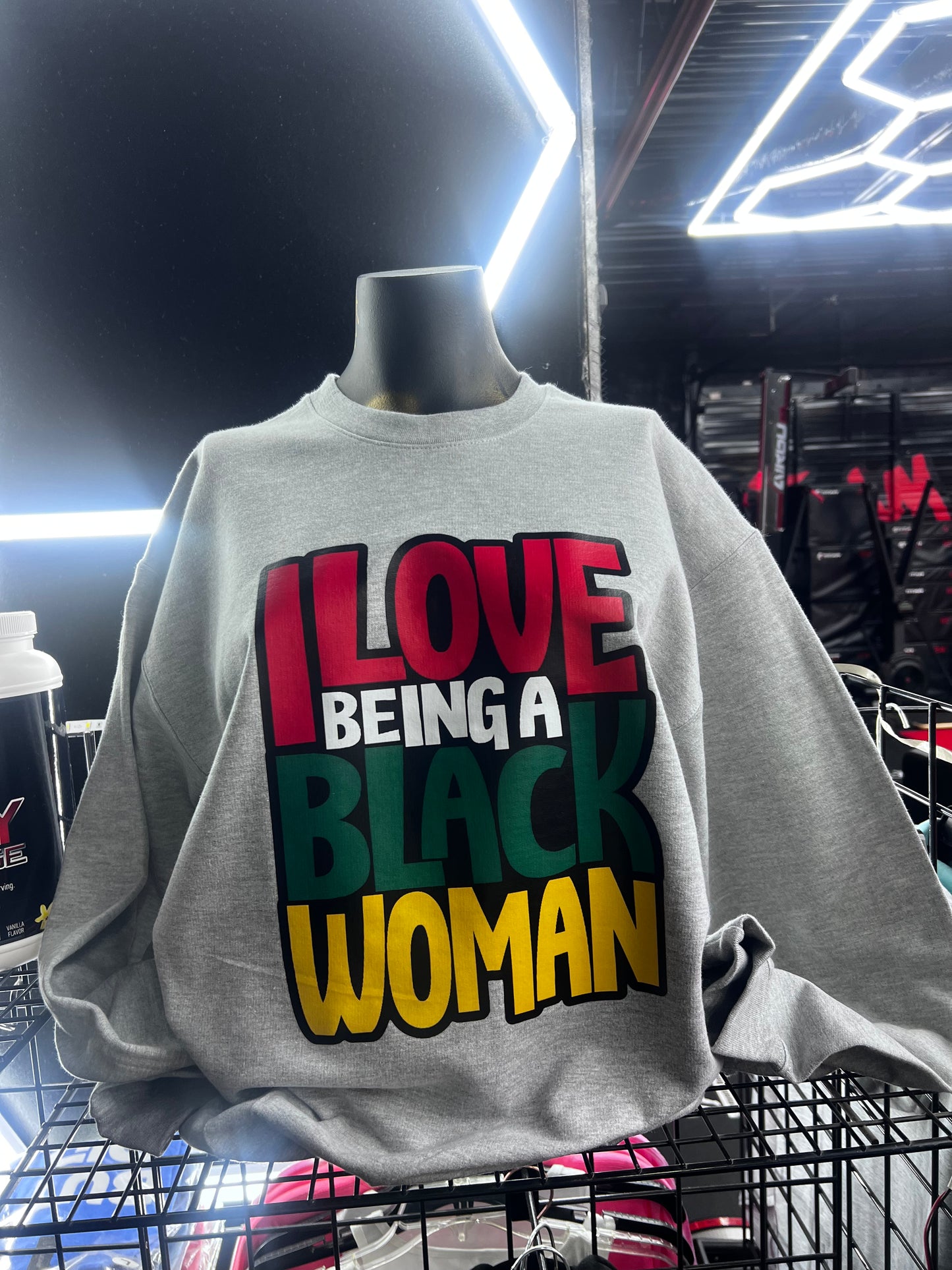 I Love Being A Black Woman Hoodie