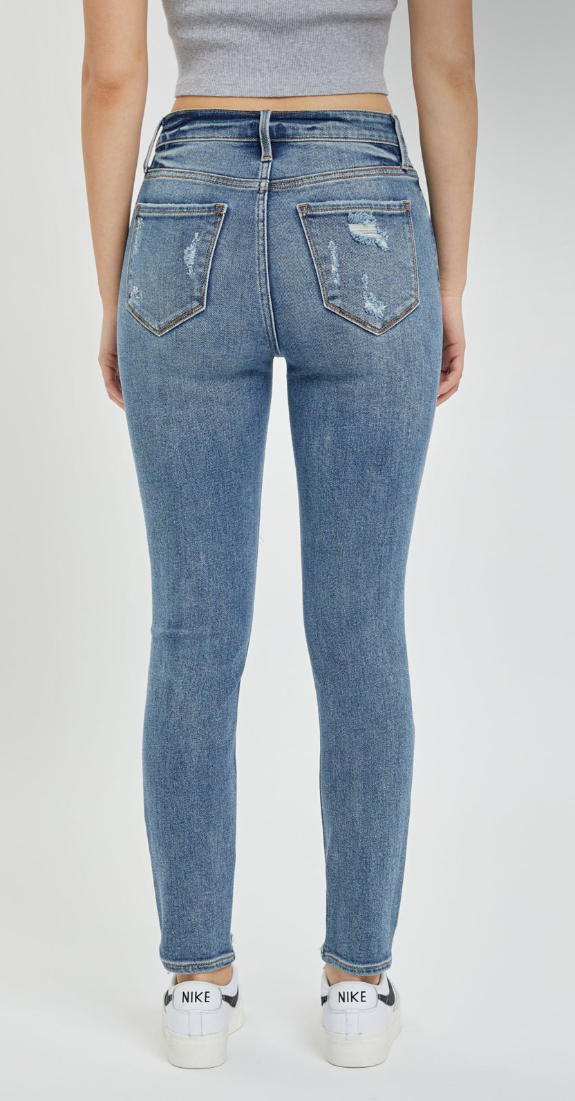 High Rise Skinny Jeans